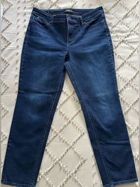 Talbots Women’s Dark Blue Slim Ankle Jeans Size 8 Petite